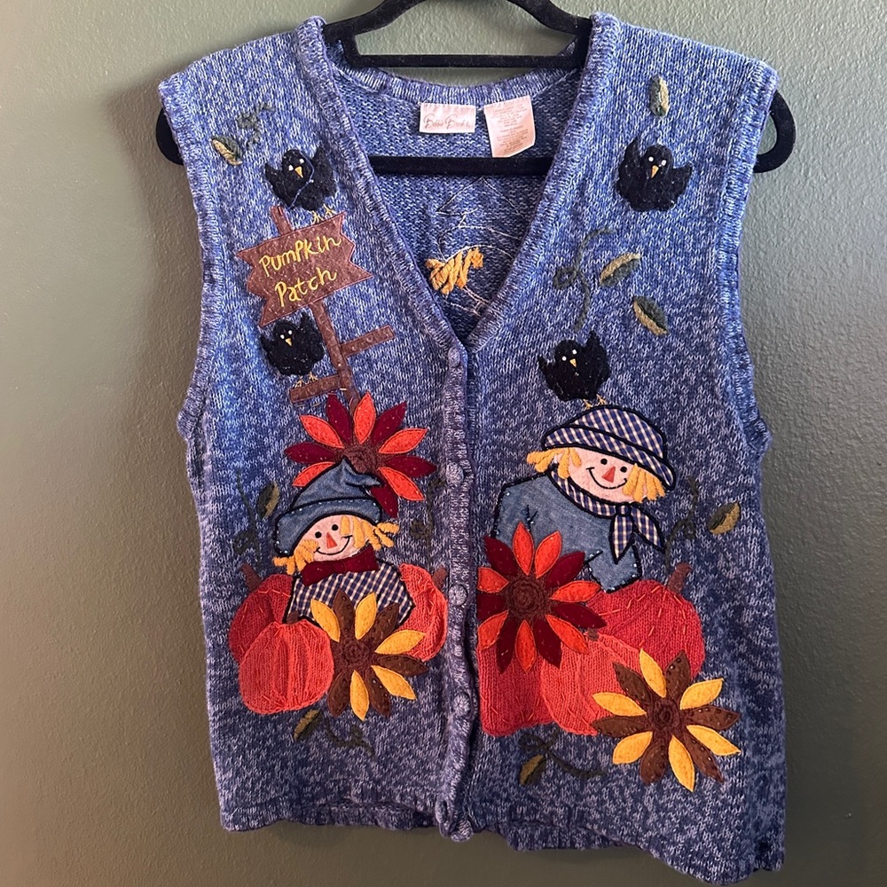 Bobbie Brooks Pumpkin Patch Vest